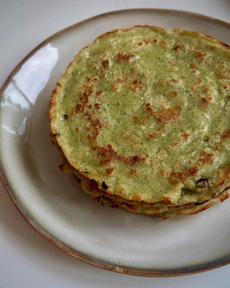 nettle pancakes