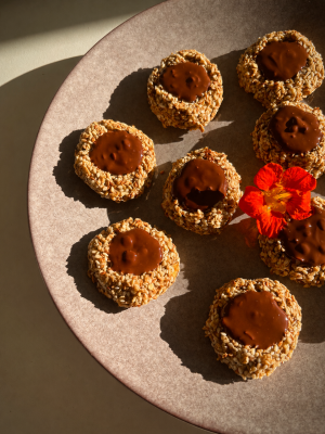 banana/sesam cookies